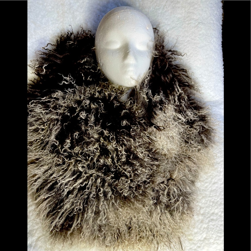 Karl Donoghue shearling scarf
